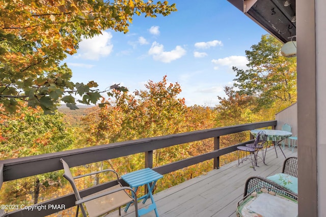244 High Pass Way, Tannersville, PA 18372 - view of balcony