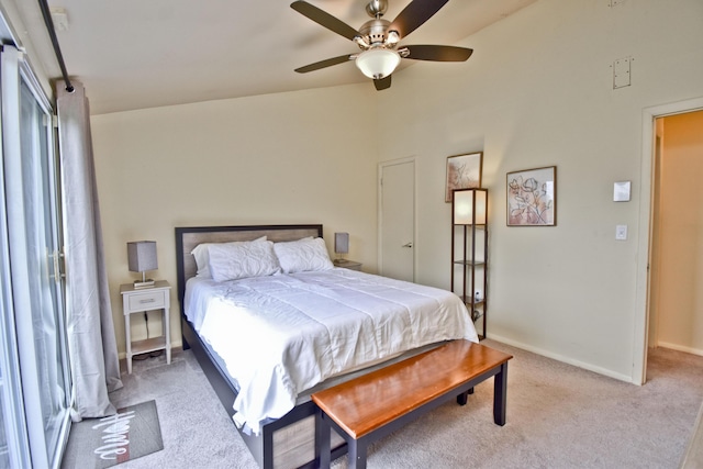 594 Sullivan Trl, Long Pond, PA 18334 - bedroom with light colored carpet and a ceiling fan