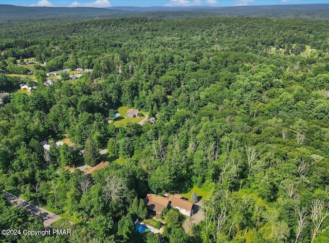 188 Olde Schoolhouse Rd, Cresco, PA 18326 - birds eye view of property featuring a view of trees