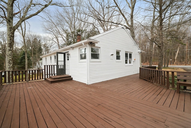 115 Knob Rd, Mount Pocono, PA 18344 - view of wooden deck