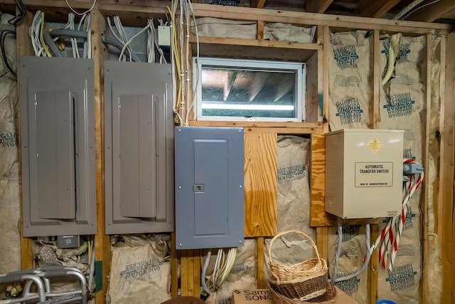 2173 Tuscarora Dr, Pocono Lake, PA 18347 - utility room featuring electric panel