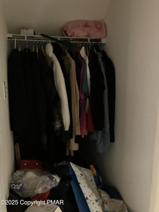 view of closet