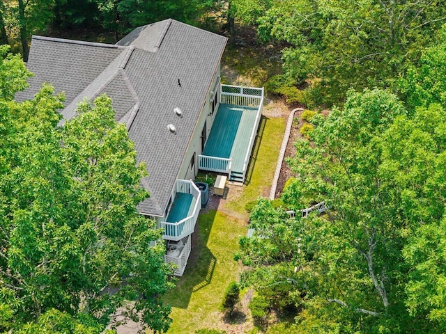 5181 Hilltop Cir E, Stroudsburg, PA 18301 - aerial view of property and surrounding area