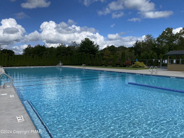 view of community pool