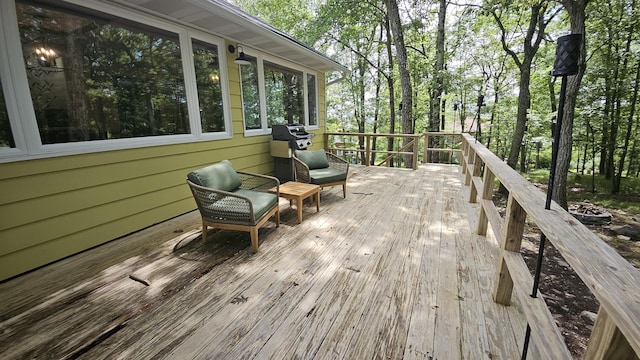 104 Haverhill Rd, Buck Hill Falls, PA 18323 - view of deck