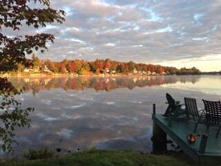 163 Wagner Blvd, Greenfield Township, PA 18407 - dock area with a water view