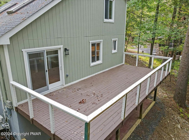 view of deck