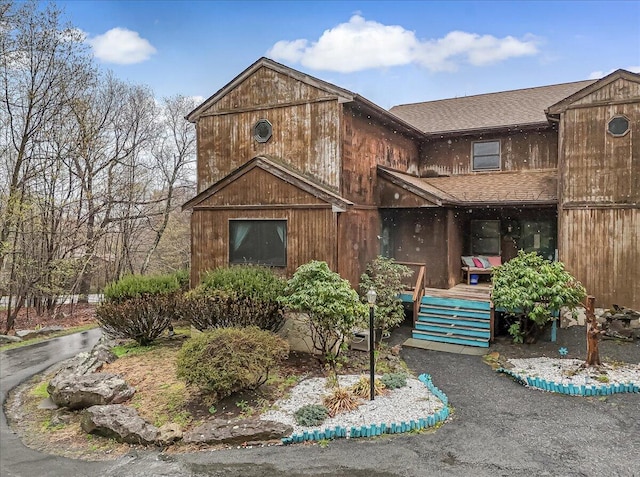 232 Image Dr, Scotrun, PA 18355 - view of front of property featuring roof with shingles