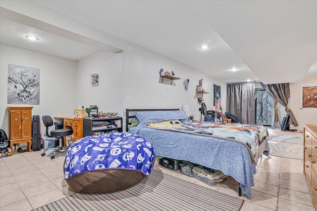 232 Image Dr, Scotrun, PA 18355 - bedroom with light tile patterned floors and recessed lighting