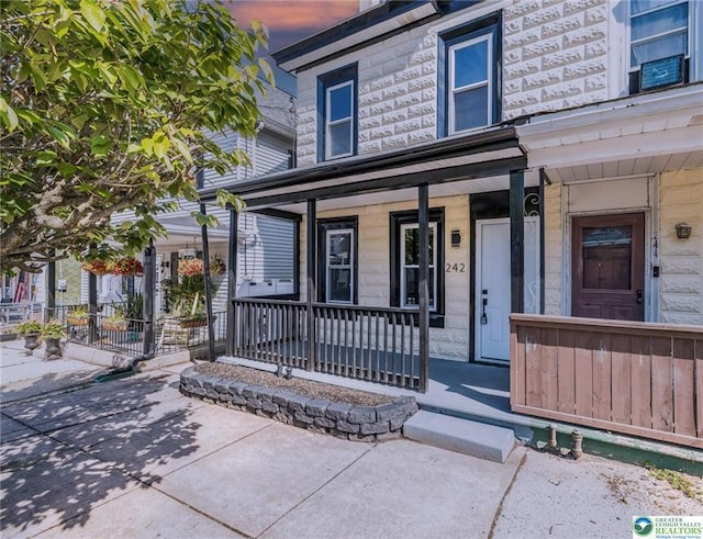 242 E Hazard St, Summit Hill, PA 18250 - view of front facade with covered porch