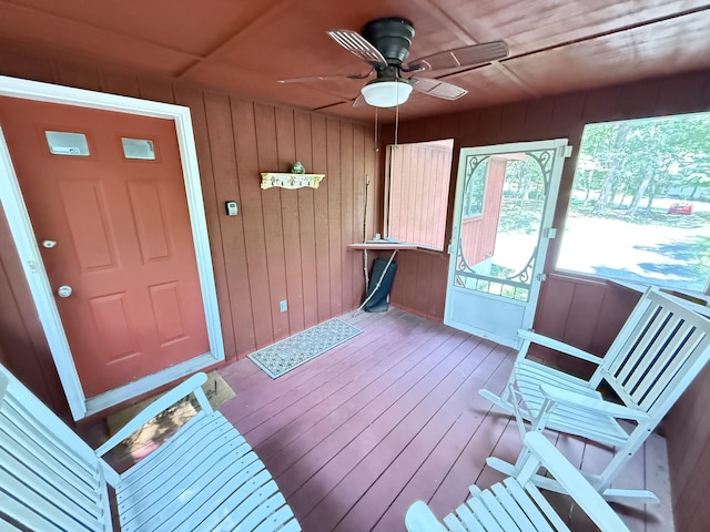 6414 Decker Rd, Bushkill, PA 18324 - view of unfurnished sunroom