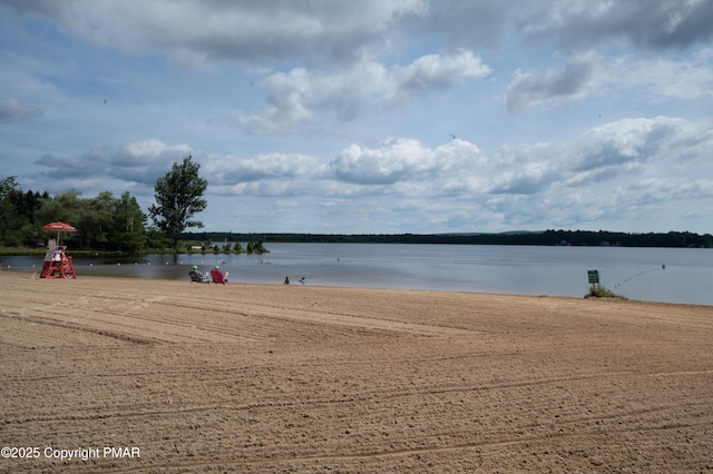 property view of water