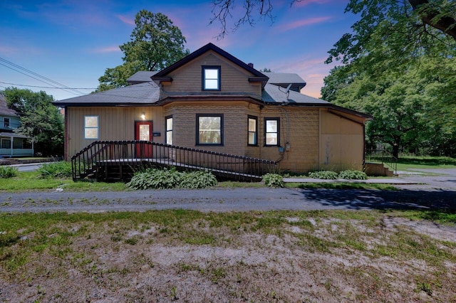 1198 W Main St, Stroudsburg, PA 18360 - view of front facade featuring brick siding