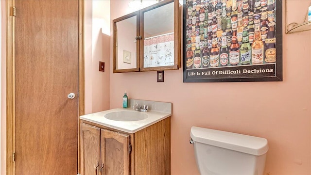 7924 Sleepy Hollow Dr, Tobyhanna, PA 18466 - bathroom featuring vanity and toilet