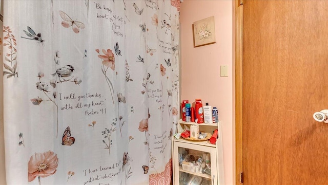 7924 Sleepy Hollow Dr, Tobyhanna, PA 18466 - full bath with curtained shower