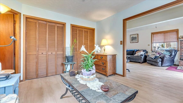 7924 Sleepy Hollow Dr, Tobyhanna, PA 18466 - interior space with light wood finished floors