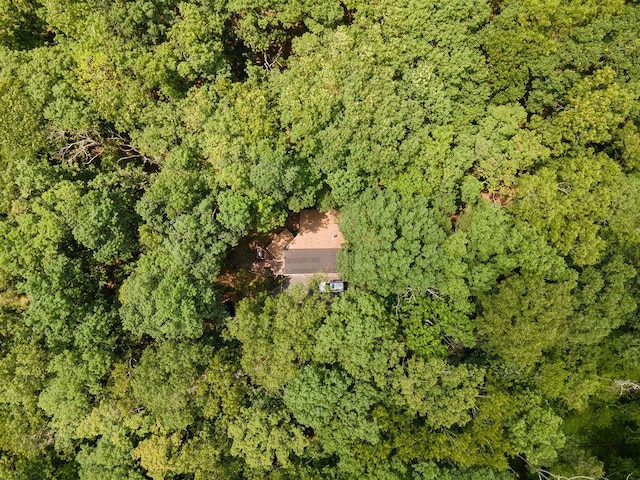 243 R Own Rd, East Stroudsburg, PA 18302 - aerial view of property and surrounding area featuring a heavily wooded area