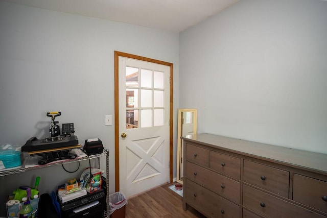243 R Own Rd, East Stroudsburg, PA 18302 - doorway featuring wood finished floors