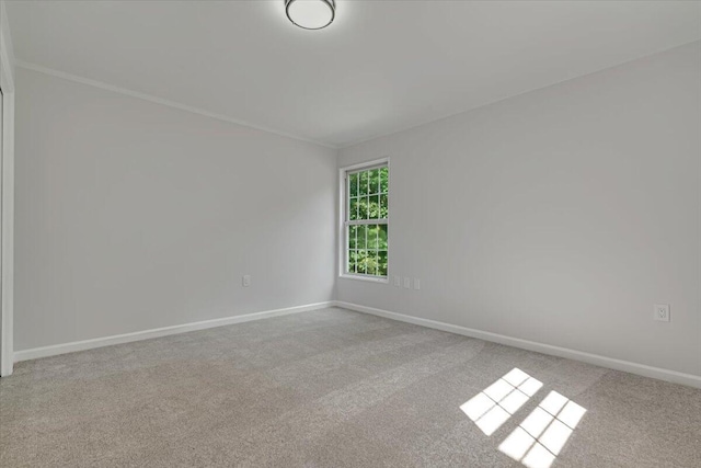 113 Dennis Ct, East Stroudsburg, PA 18301 - carpeted empty room featuring baseboards and crown molding