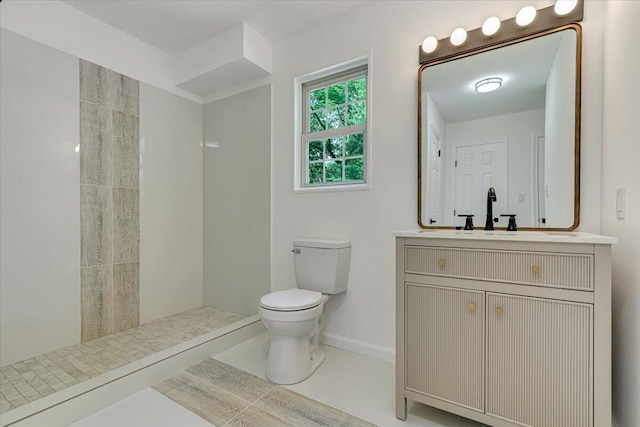 113 Dennis Ct, East Stroudsburg, PA 18301 - full bathroom with vanity and a tile shower