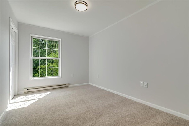 113 Dennis Ct, East Stroudsburg, PA 18301 - spare room featuring baseboard heating and carpet