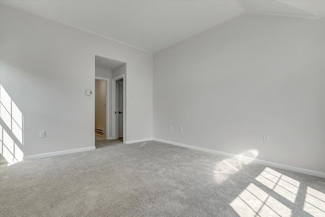 113 Dennis Ct, East Stroudsburg, PA 18301 - carpeted spare room with baseboards and lofted ceiling
