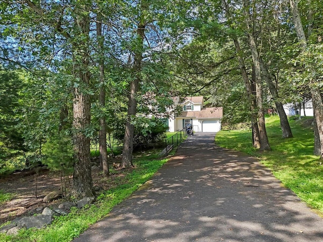 113 Dennis Ct, East Stroudsburg, PA 18301 - obstructed view of property with asphalt driveway and a garage