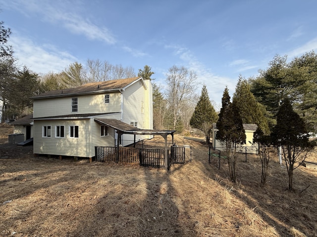 view of side of home