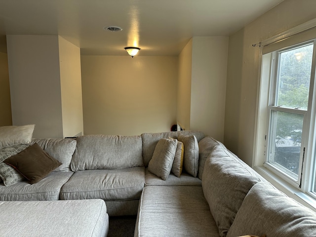 1010 Knollwood Dr, Tobyhanna, PA 18466 - living area with healthy amount of natural light