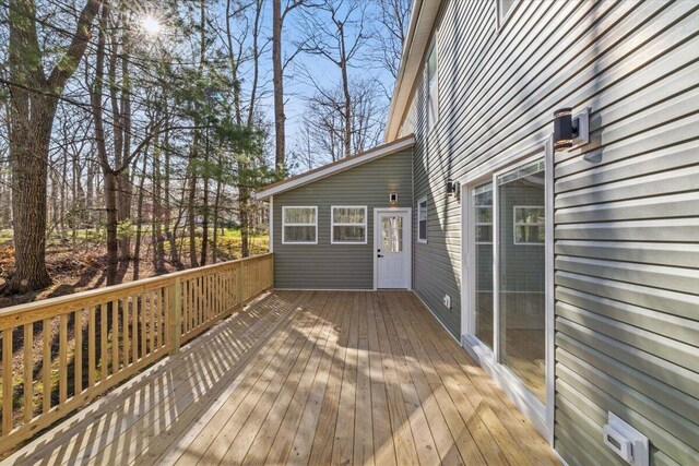 view of deck