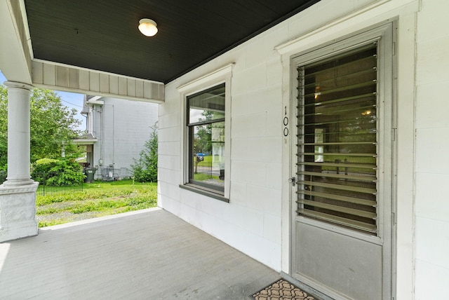 100 Mahoning Dr E, Lehighton, PA 18235 - entrance to property with a porch