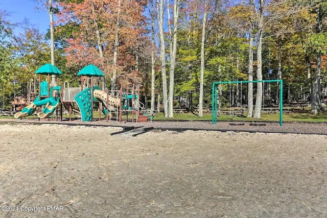 view of communal playground