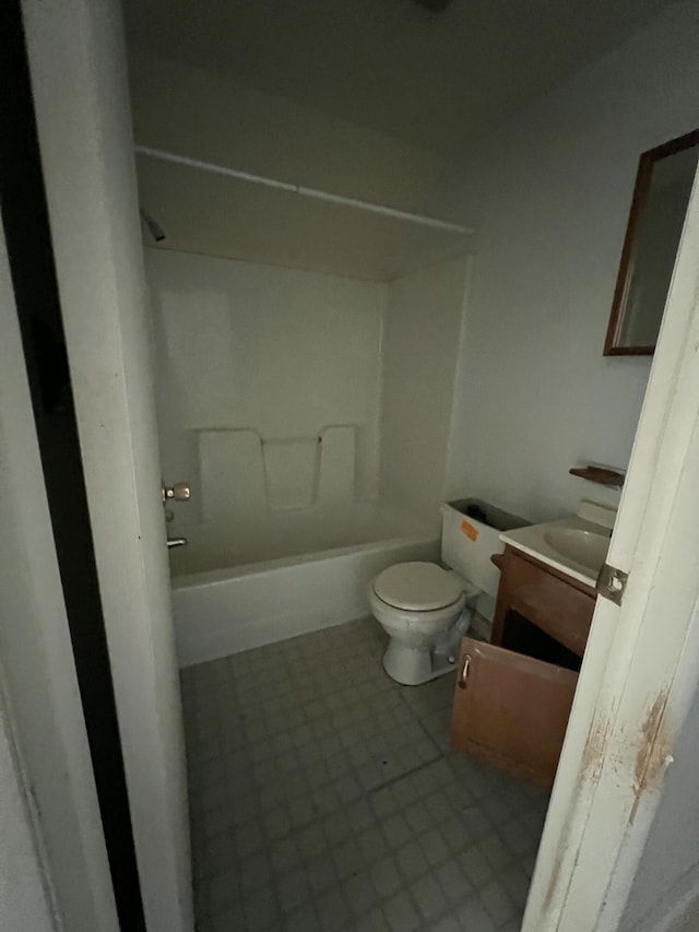 1227 Alder Rd, East Stroudsburg, PA 18302 - bathroom with shower / bathing tub combination, vanity, and toilet