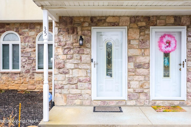 view of property entrance