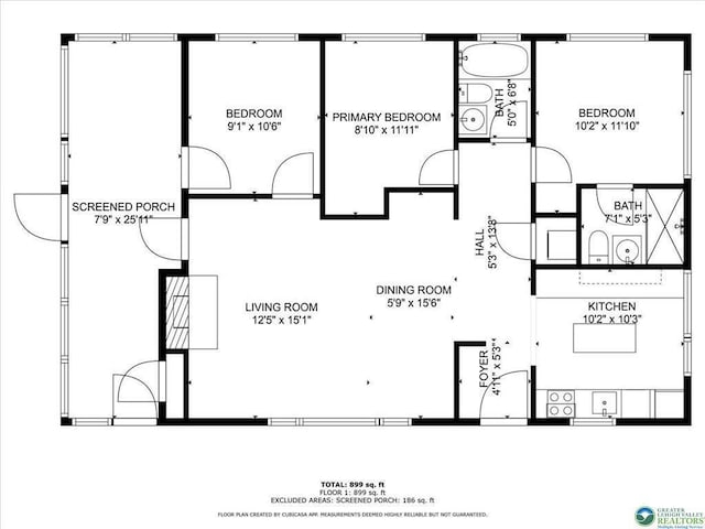 1109 Cedar Knoll Way, Pocono Pines, PA 18350 - view of property floor plan