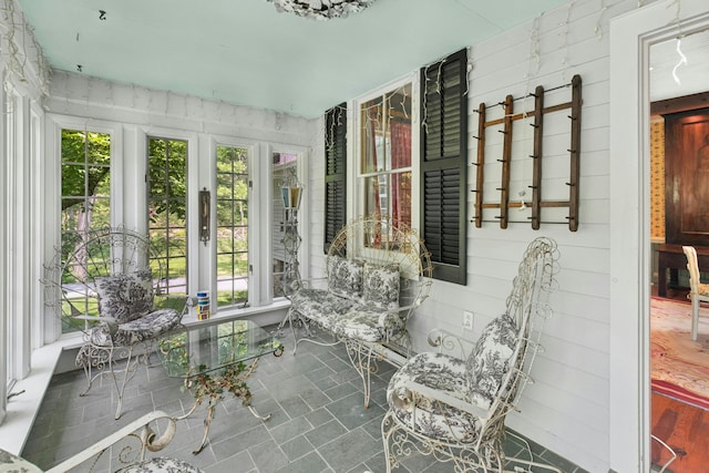 282 Crabapple Ln, East Stroudsburg, PA 18302 - sunroom featuring french doors