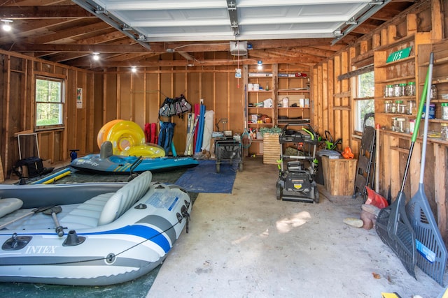 115 Squaw Trl, Pocono Lake, PA 18347 - garage featuring a garage door opener