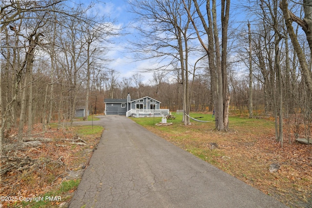 view of front of home with covered porch