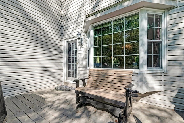 1319 Poulos Ct, Stroudsburg, PA 18360 - view of wooden deck