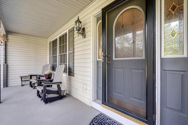 1319 Poulos Ct, Stroudsburg, PA 18360 - doorway to property with covered porch