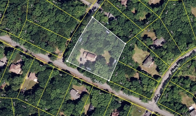 1154 Park Dr, East Stroudsburg, PA 18302 - aerial map of property and surrounding area