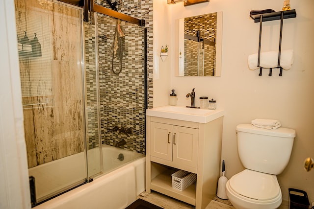 2735 Rte 390, Canadensis, PA 18325 - full bath with toilet, vanity, and combined bath / shower with glass door