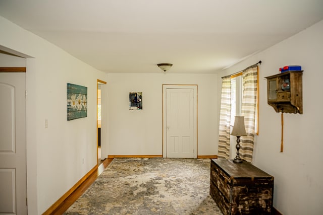 2735 Rte 390, Canadensis, PA 18325 - hall with baseboards and carpet