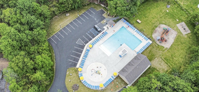 drone / aerial view