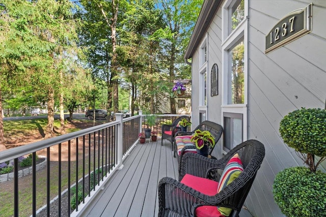 1237 Brentwood Dr, East Stroudsburg, PA 18301 - view of wooden terrace
