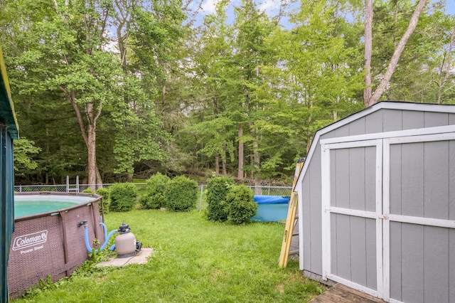 865 Snow Hill Rd, Cresco, PA 18326 - view of yard with a storage unit