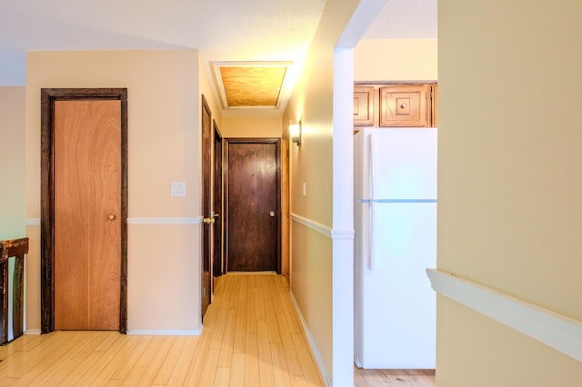 205 W Williams Ct, Stroudsburg, PA 18360 - hallway with light wood-type flooring