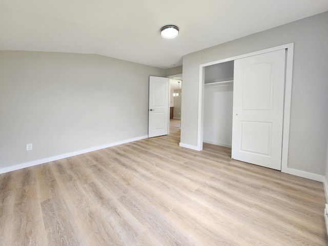 3546 High Hill Rd, Effort, PA 18330 - unfurnished bedroom with light wood-style floors and a closet