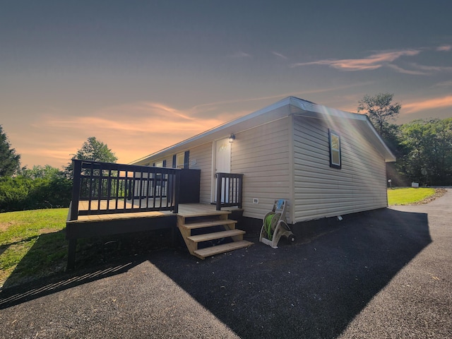 3546 High Hill Rd, Effort, PA 18330 - view of property exterior with a deck