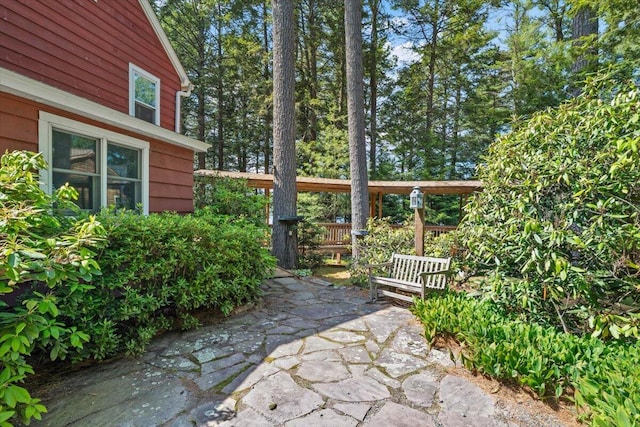 105 Waygood Way, Pocono Pines, PA 18350 - view of patio / terrace